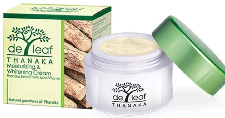 De Leaf Thanaka Extra Moisturizing & Brightening Cream
