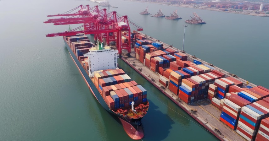 Kapal kargo untuk pengiriman dari Thailad ke Indonesia